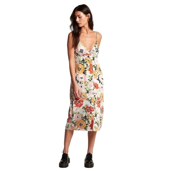 Volcom Floral Surfbird Dress - Picture 1 of 14